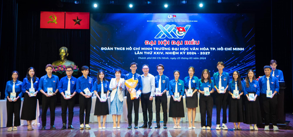 Đại hội Đại biểu Đoàn TNCS Hồ Chí Minh Trường Đại học Văn hóa Thành phố Hồ Chí Minh lần thứ XXIV, nhiệm kỳ 2024 - 2027